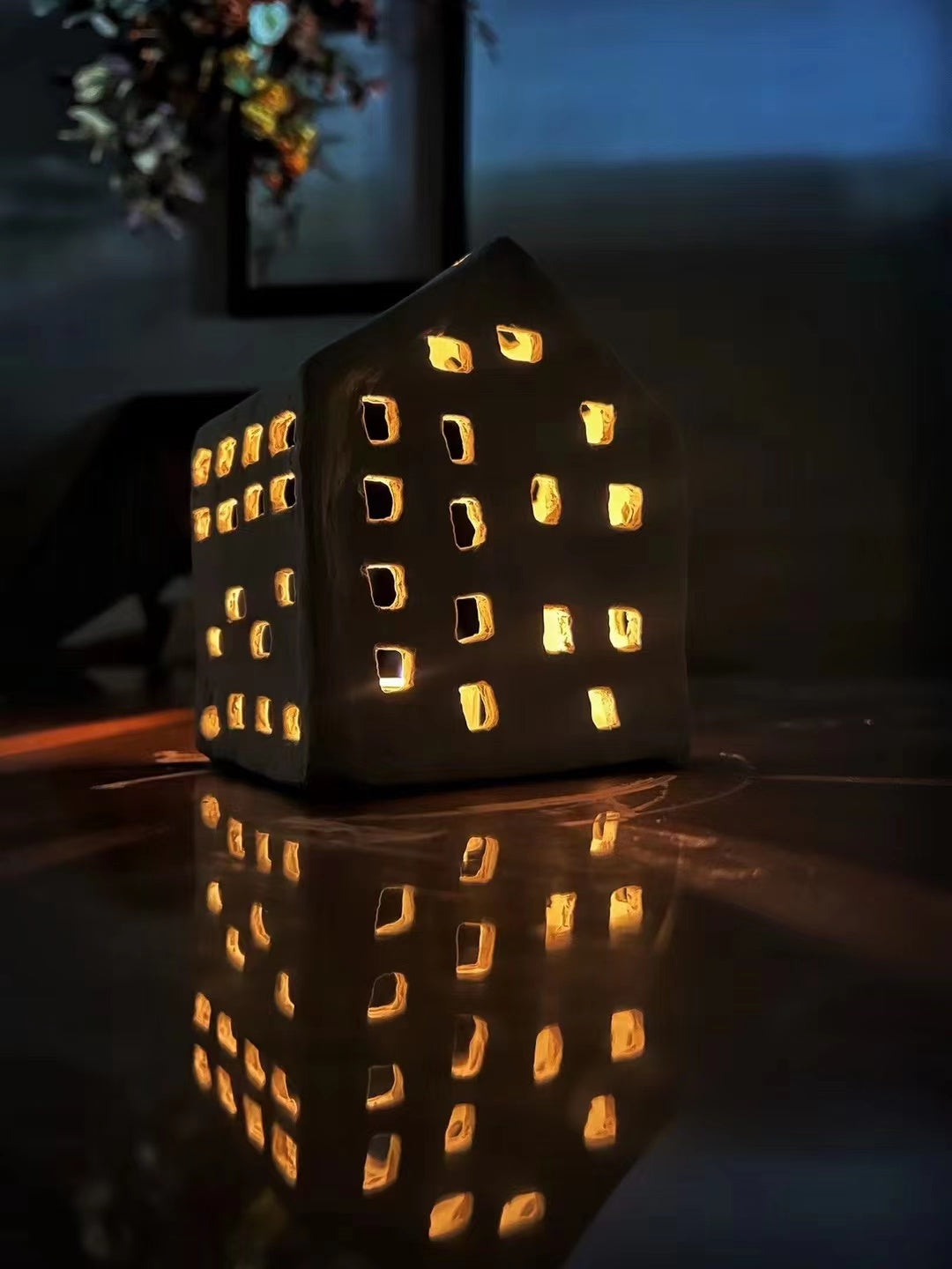 CERAMIC CANDLESTICK 3