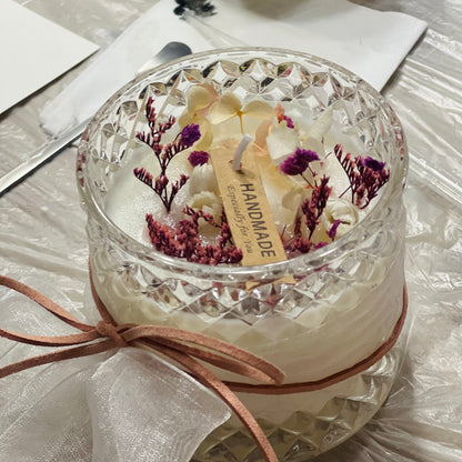 Eternal Flower Decorated Aromatherapy Candle Making Experience Workshop